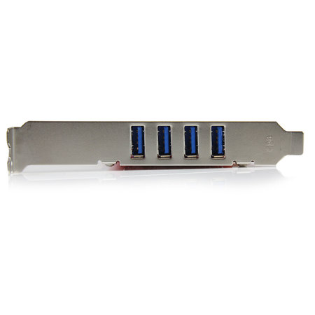 Startech.Com Quad Port PCI SuperSpeed USB 3 Controller Card with SATA Power PCIUSB3S4
